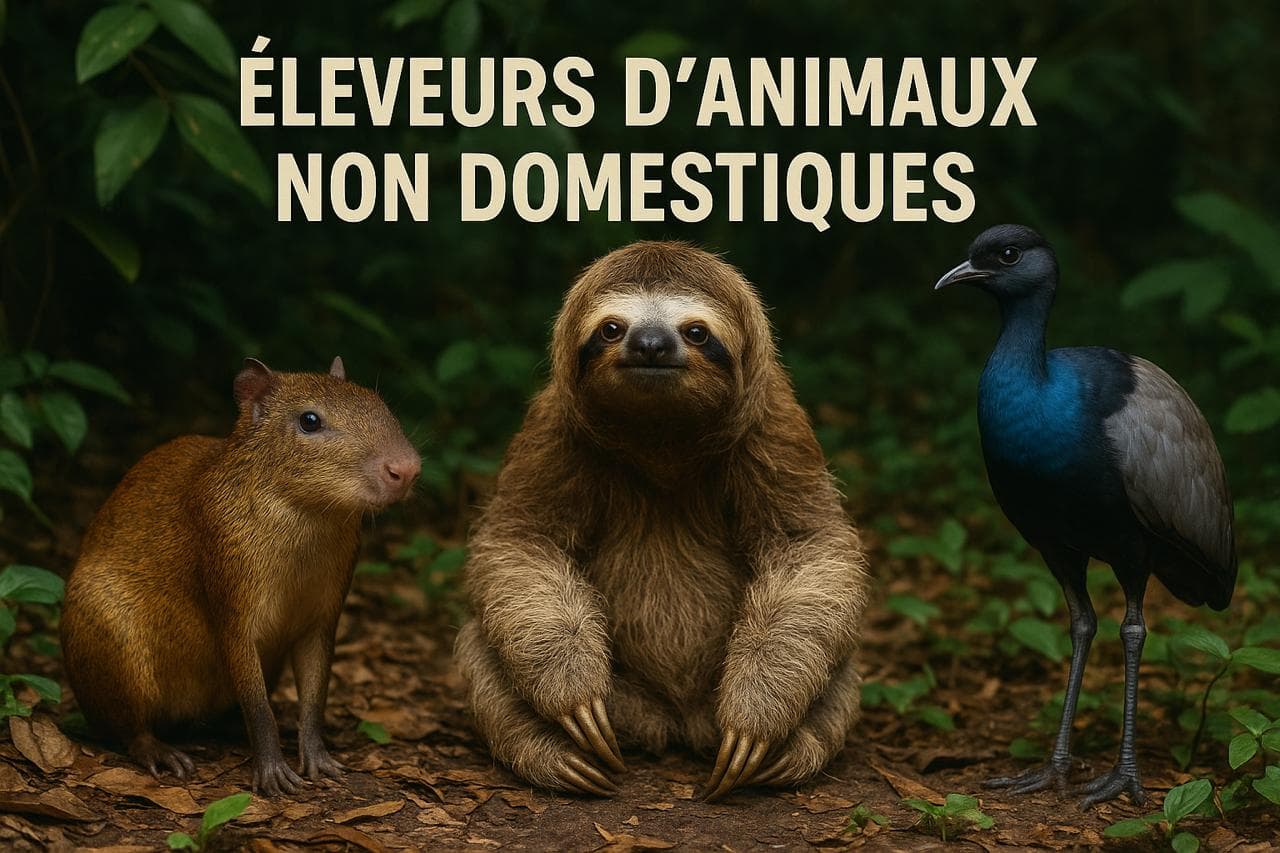 Illustration des espèces prévues au programme CCAND